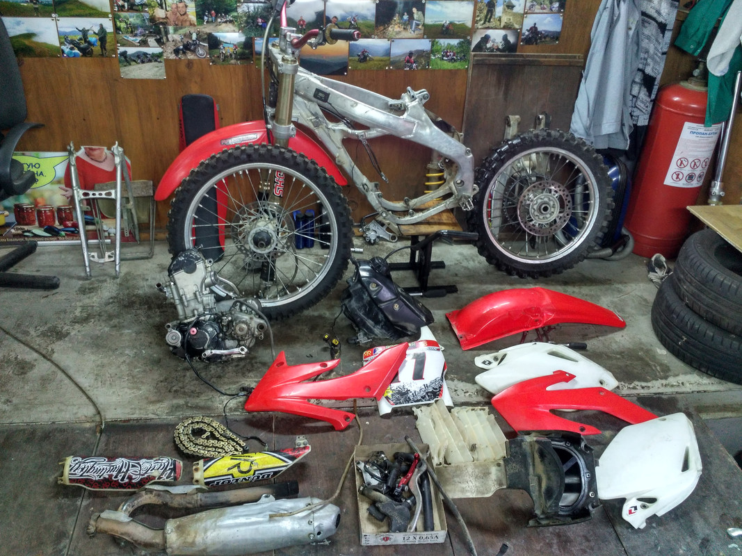 Мотор CRF 450 R