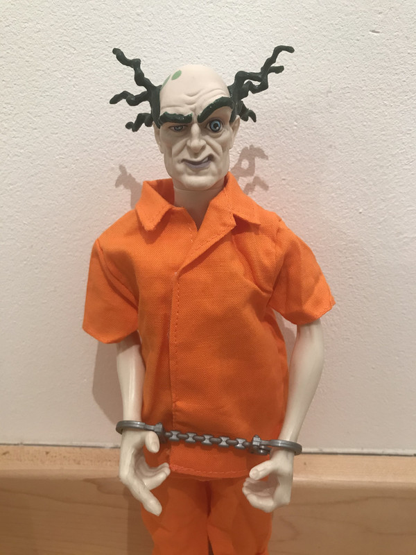 Professor Gangrene modelling the prison look. 5850307-B-907-A-4-D89-8469-DADDE2-FB0-AE3