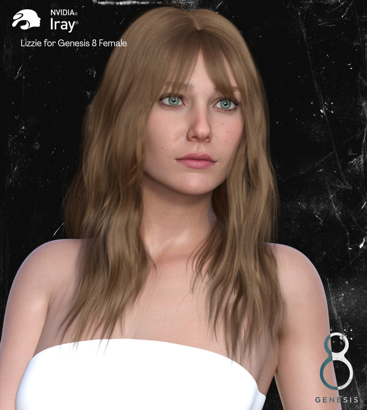 Lizzie for Genesis 8 Female