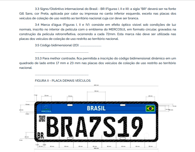 Consulta pública para corrigir placa "preta" - Deferido - Obrigado a todos  5