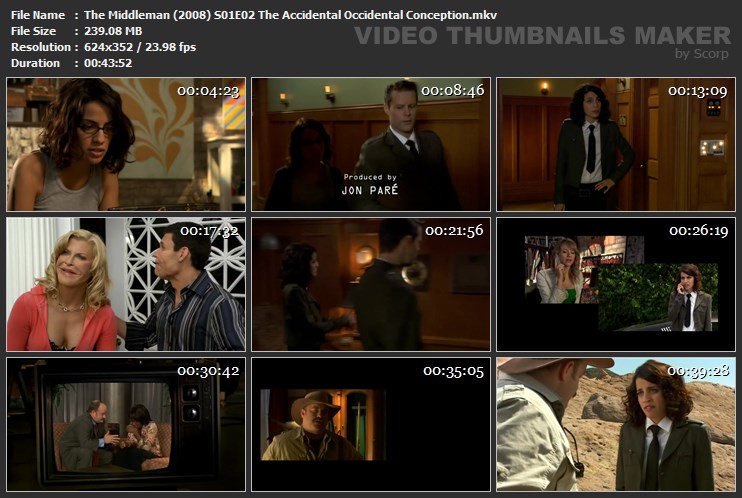The Middleman (2008) S01E02 The Accidental Occidental Conception.mkv