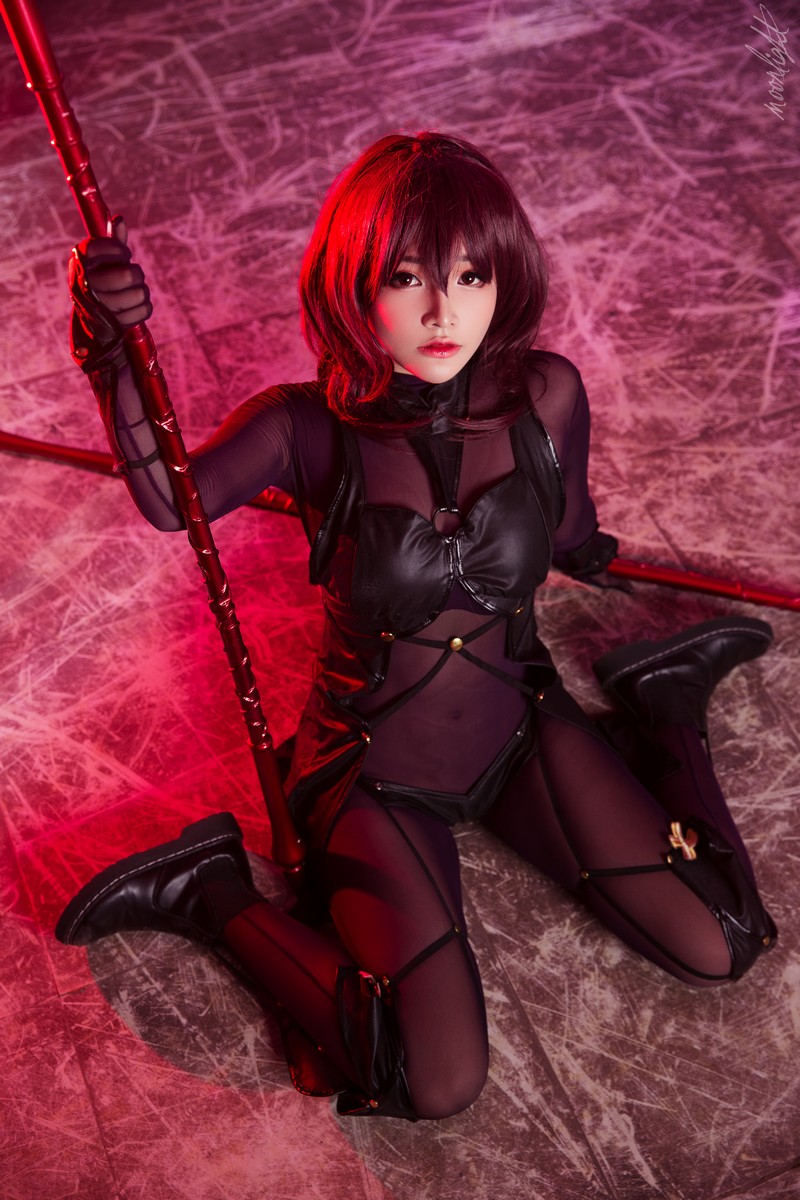 MiMi Chan 斯卡哈 Scathach Cosplay Fate Grand Order 写真图集【10P-70.1M】插图5