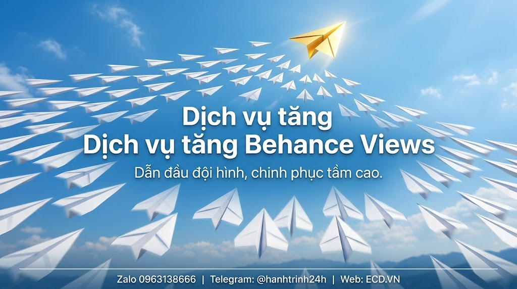 tăng behance views nhanh tăng follower