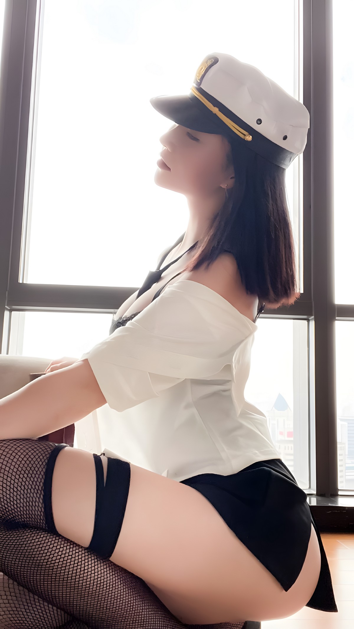 年年nnian 女警制服写真 性感制服诱惑图集插图7