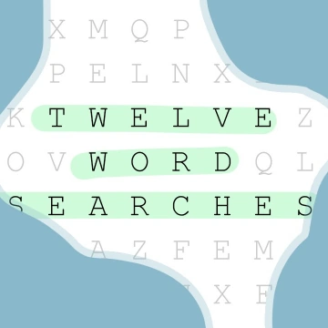 12 Word Searches box art
