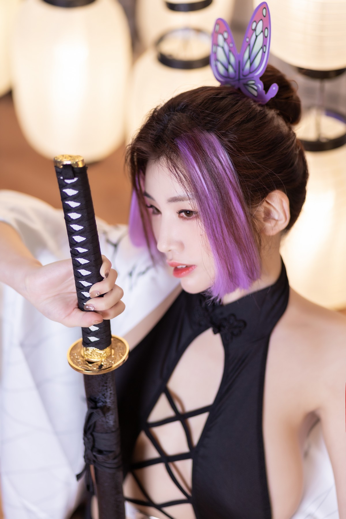 Yebin（전예빈）蝴蝶忍Cosplay写真全集 鬼灭之刃高清图集 [60P／1.02GB]插图7