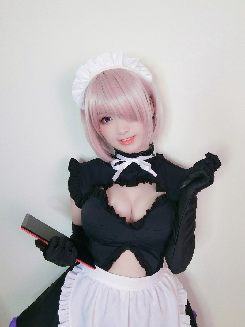 星野Saori 玛修 Mash Kyrielight Cosplay Fate系列写真【13P-64MB】插图2