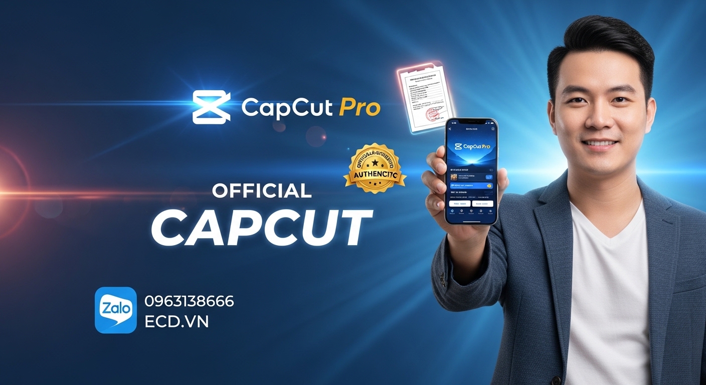 capcut pro chính chủ