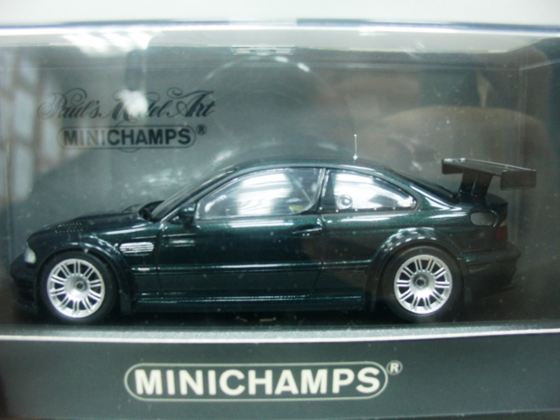 WOW EXTREMELY RARE BMW E46 M3 GTR 4.0 V8 2001 Oxford Green 1