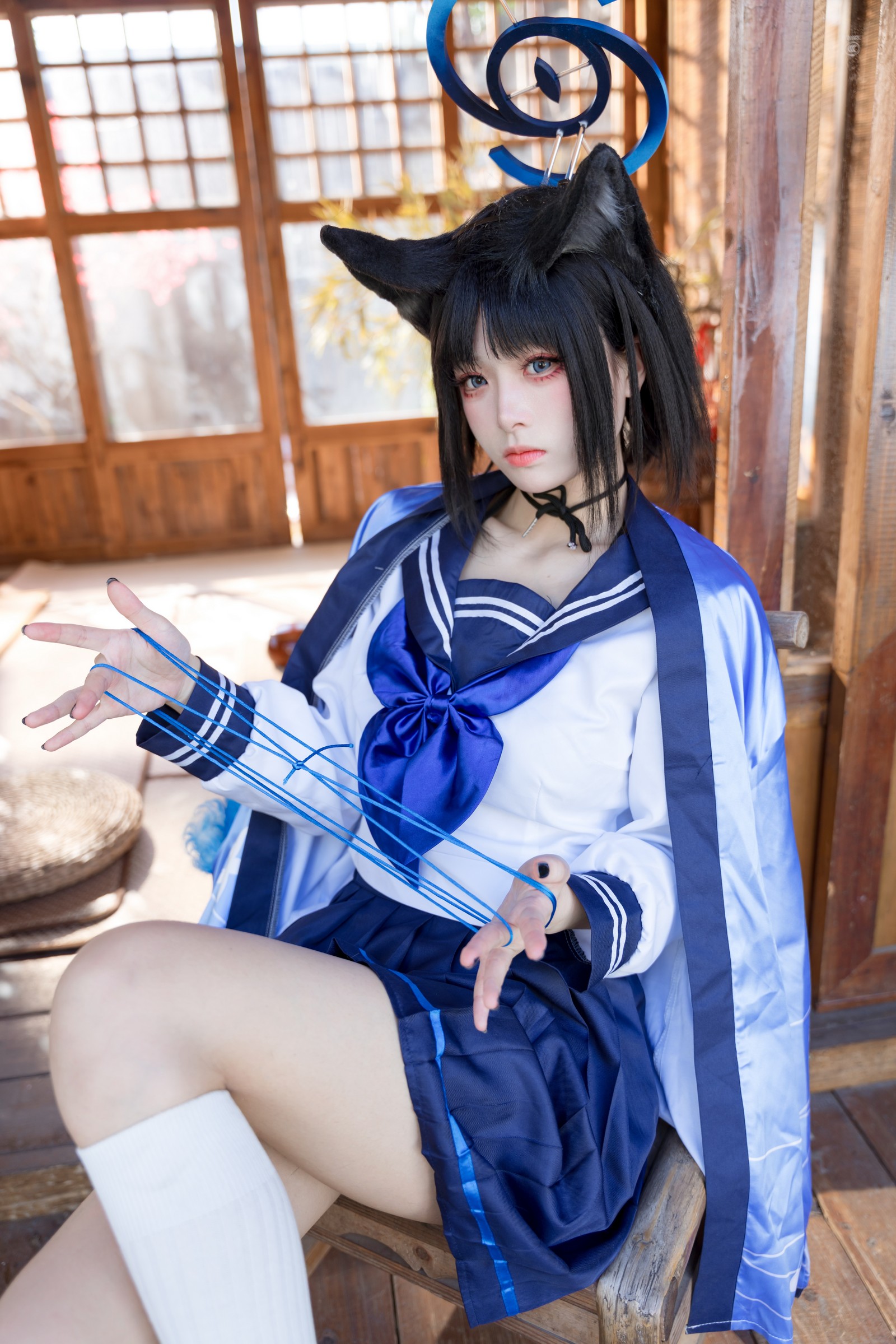 九柒喵 – 桐生桔梗 Cos 高清大合集（88P-470MB）和风旗袍写真插图1