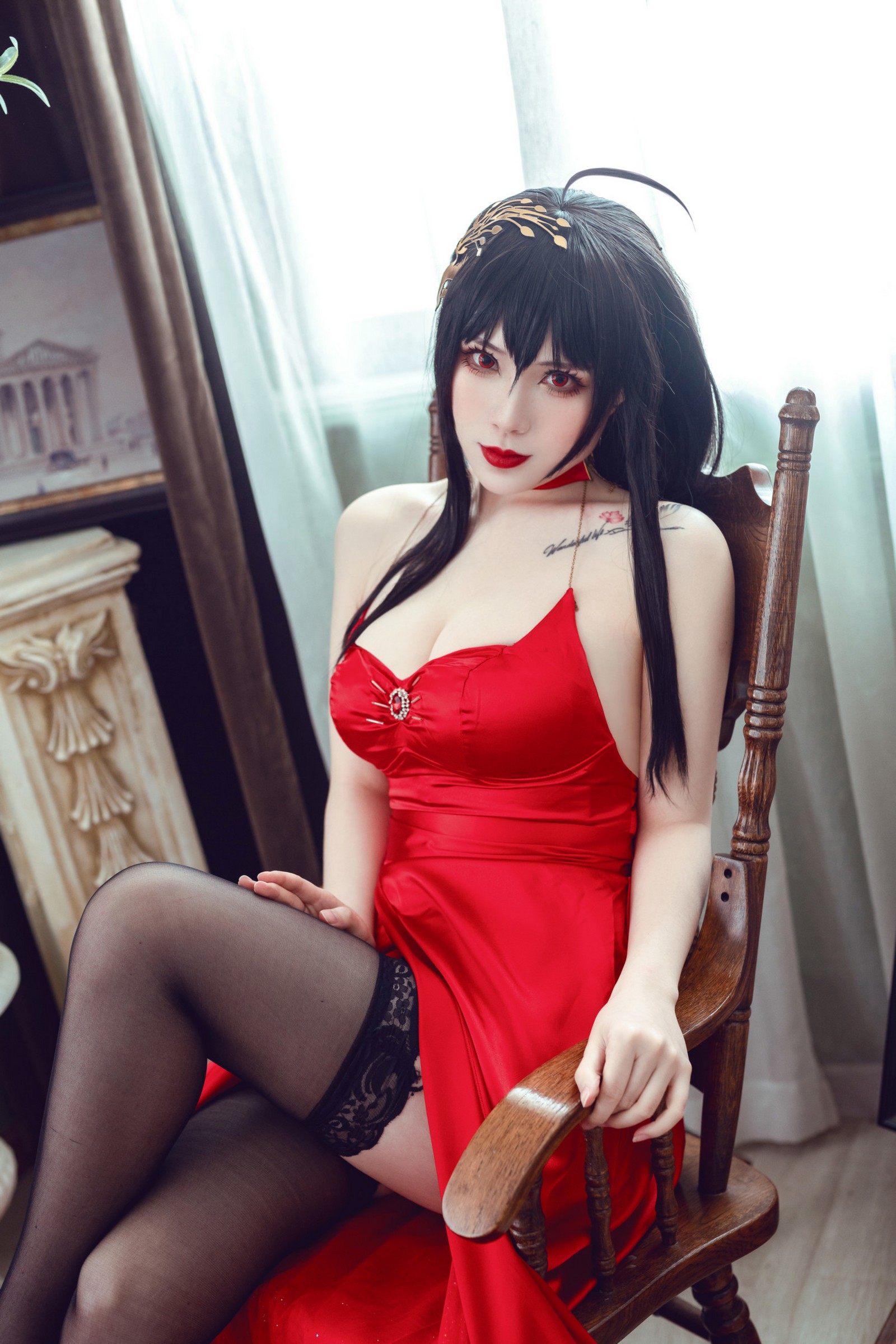 羊大真人 – 大凤 毒苹果 Cosplay 高清写真集（15P-153.3MB）碧蓝航线插图1