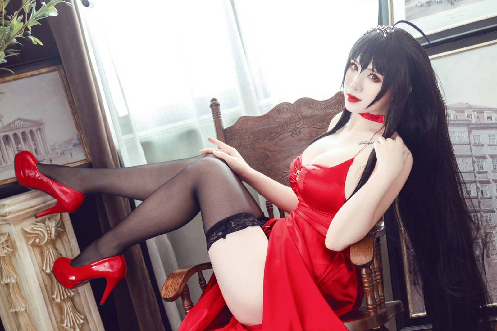 羊大真人 – 大凤 毒苹果 Cosplay 高清写真集（15P-153.3MB）碧蓝航线插图4