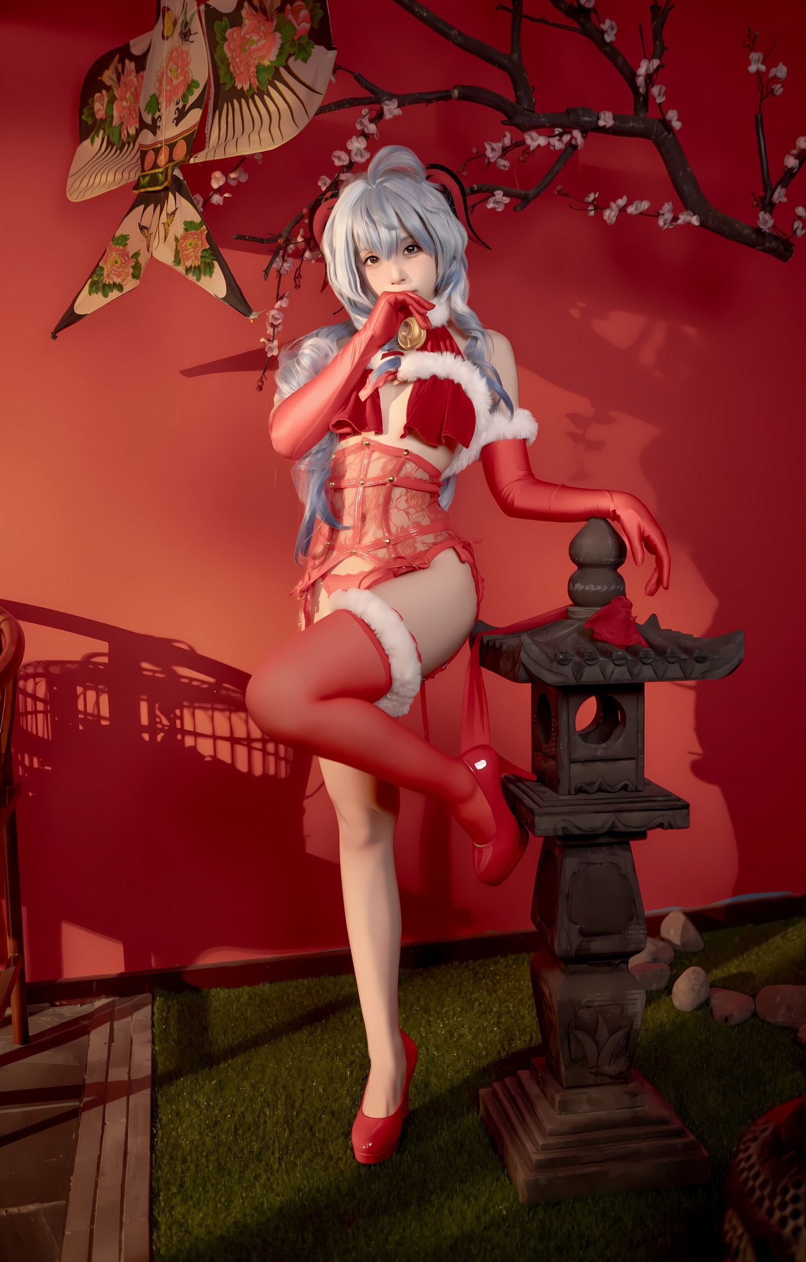 Bangni邦尼 – 甘雨新春 Cosplay 高清写真集（91P-8V-752.2MB）原神主题插图5