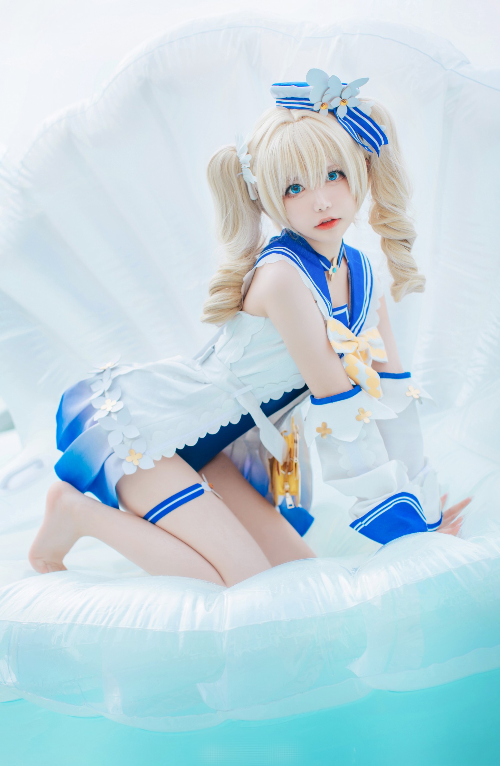 六二二同学 原神 芭芭拉 Cosplay 写真图集｜Genshin Impact（10P｜57MB）插图1