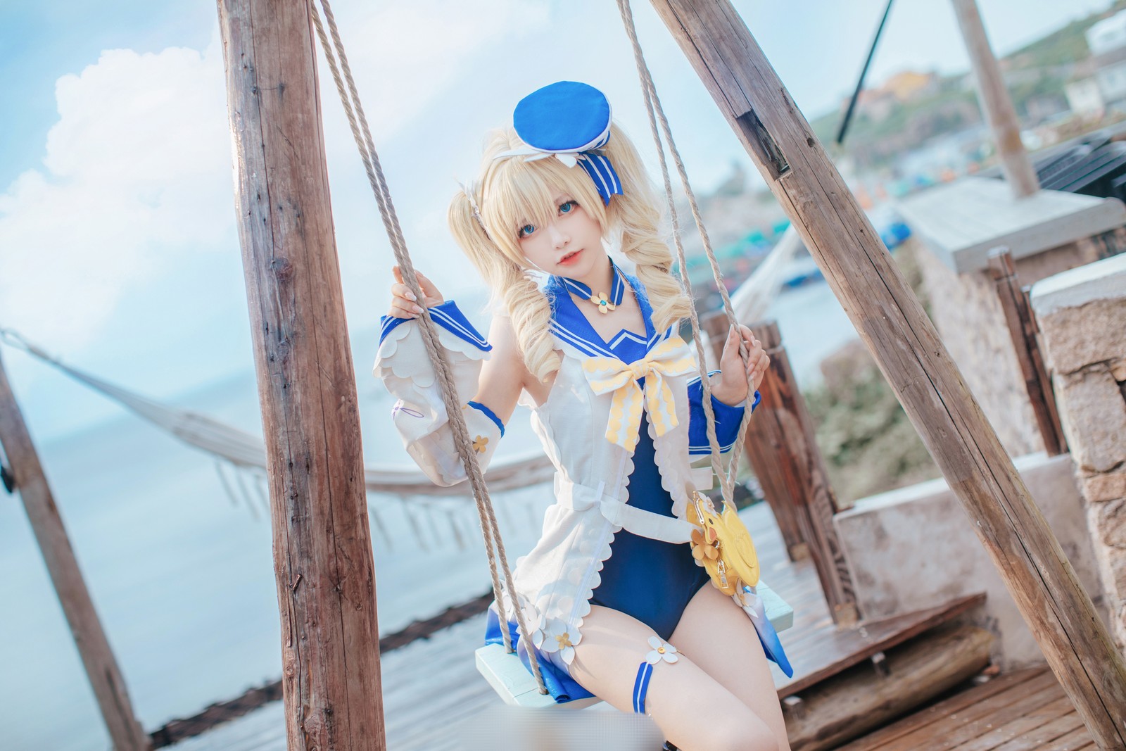 六二二同学 原神 芭芭拉 Cosplay 写真图集｜Genshin Impact（10P｜57MB）插图2