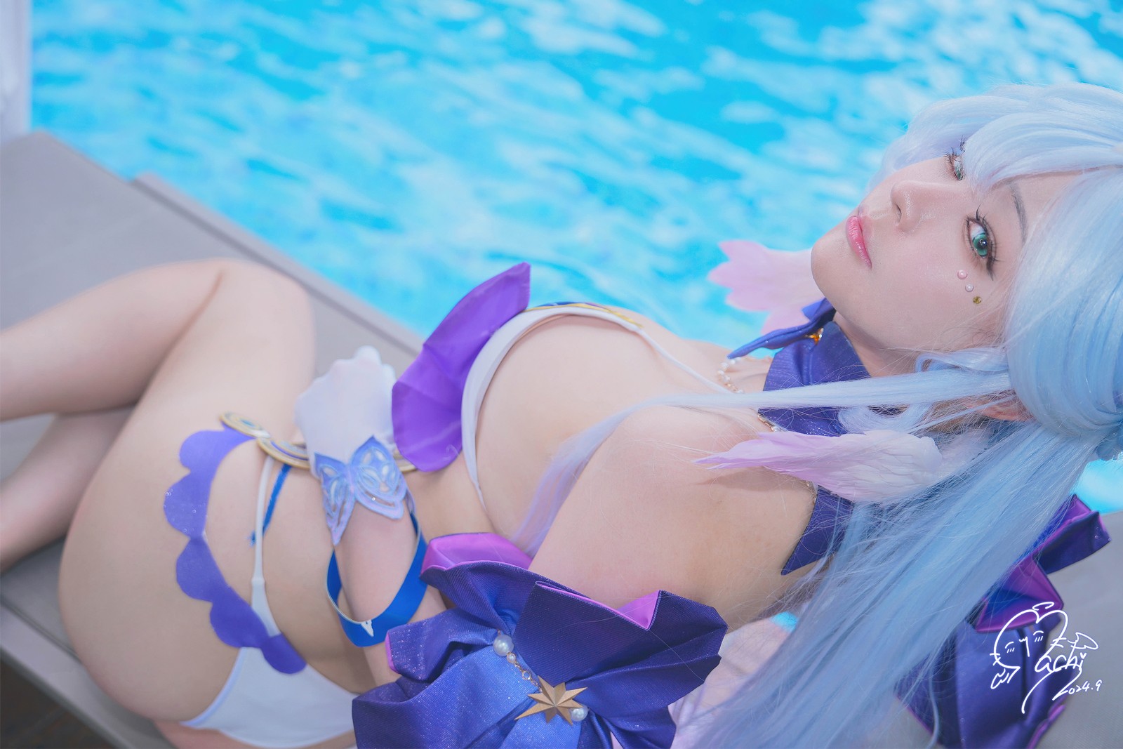 Machi马吉 Robin 星穹铁道Cos写真｜高质量角色演绎图包（62P-882MB）插图5