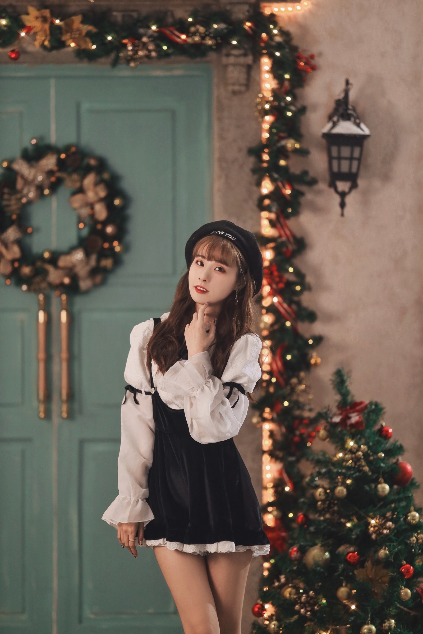 泥泥汝 圣诞主题 A 写真图集｜节日风格高清摄影（50P｜192MB）插图1