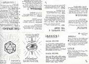 Tarot Adventure Generator Zine