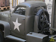 Американский седельный тягач Studebaker US6, военный музей. Оверлоон US6-Overloon-005