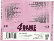 4 Dame 2016 - Dara, Viki, Stoja, Seka DUPLI CD Scan0002