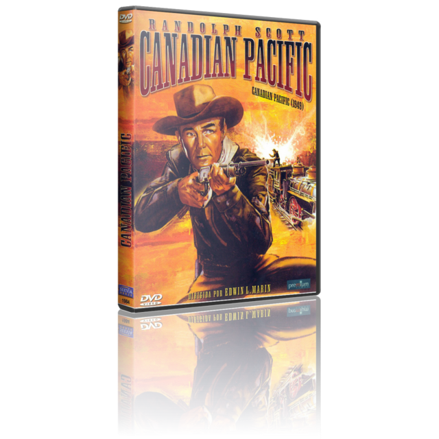 Portada - Canadian Pacific [DVD5Full] [PAL] [Castellano] [Sub:Nó] [1949] [Western]
