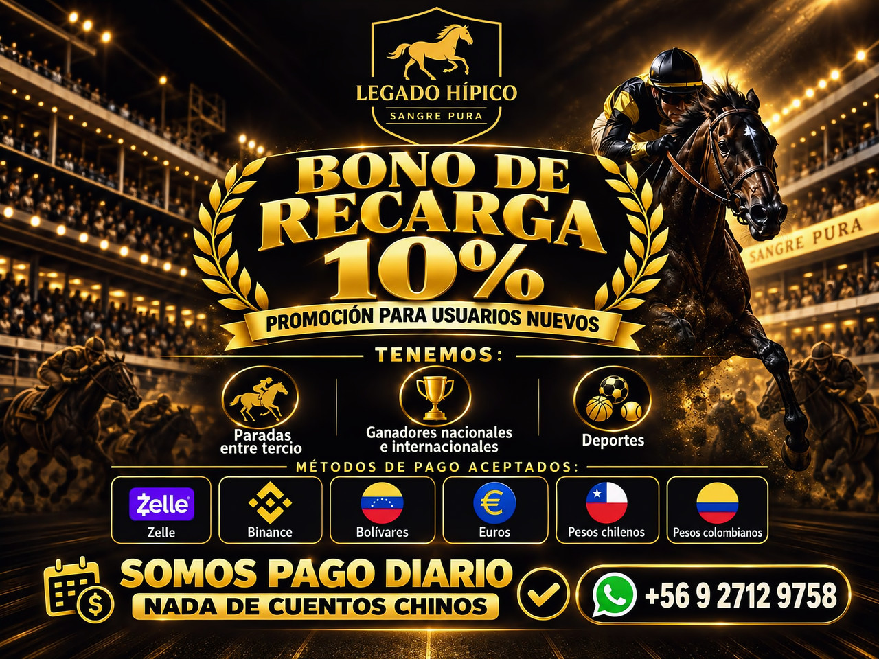 Publicidad Legado Hípico