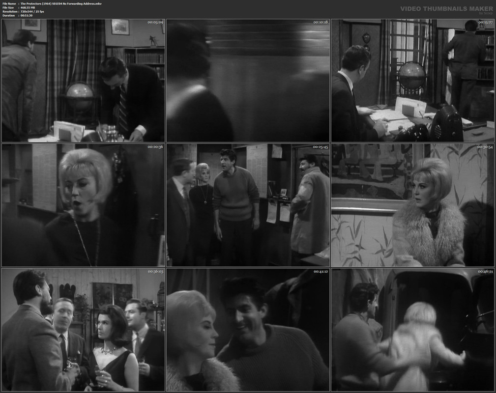 The Protectors (1964) S01E04 No Forwarding Address.mkv
