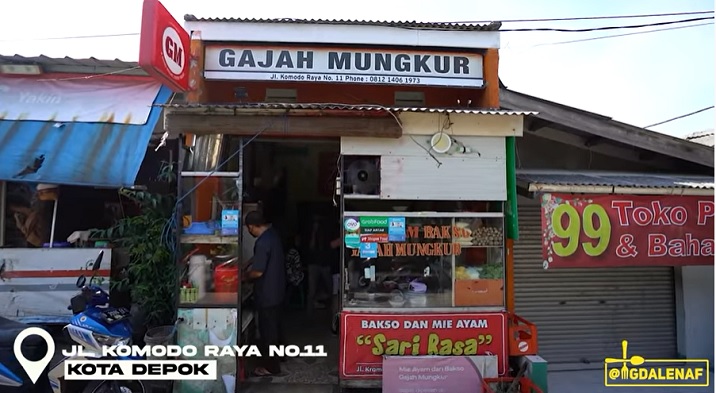 Mie Ayam Gajah Mungkur.