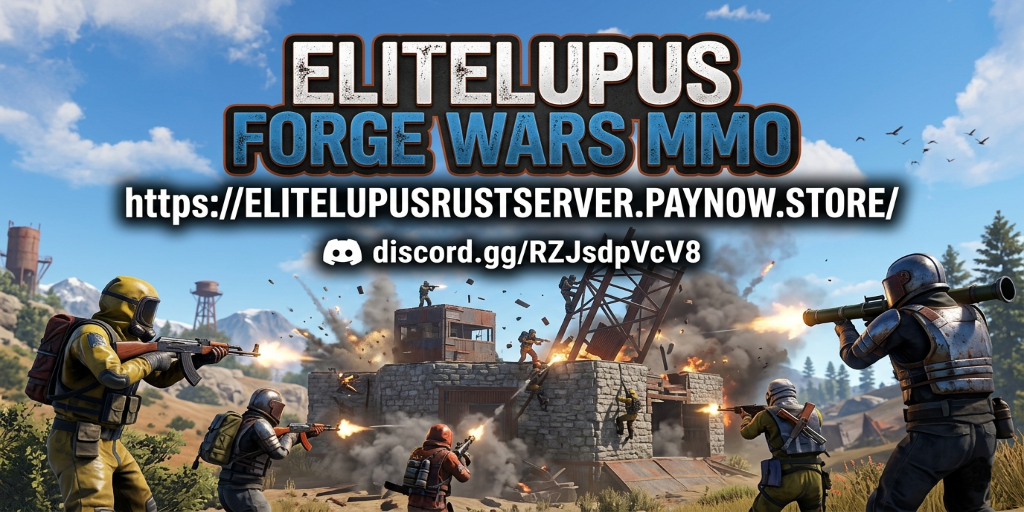 Elitelupus Rust 3x - Forge Wars MMO