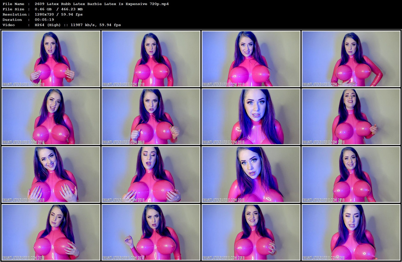 2609 Latex Rubb Latex Barbie Latex Is Expensive 720p mp4