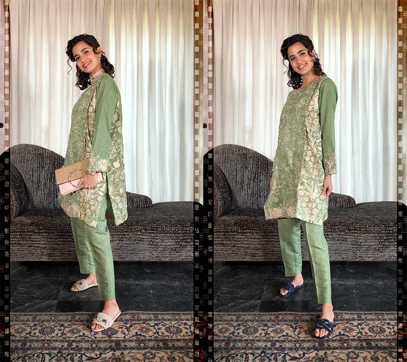 Green Eid Dress