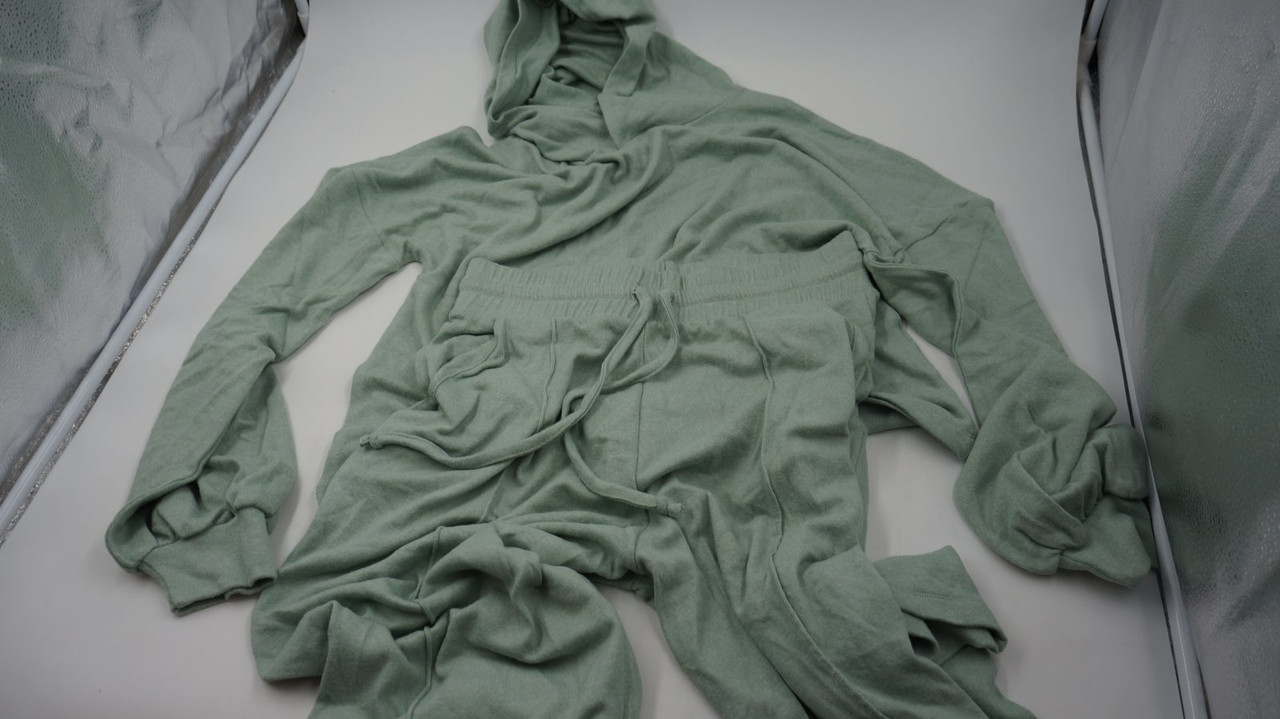 ASOS WOMENS SWEATPANTS/SHIRT SET MINT GREEN SIZE US 2 ASOS WOMENS SWEATPANTS/SHIRT SET MINT GREEN SIZE US 2