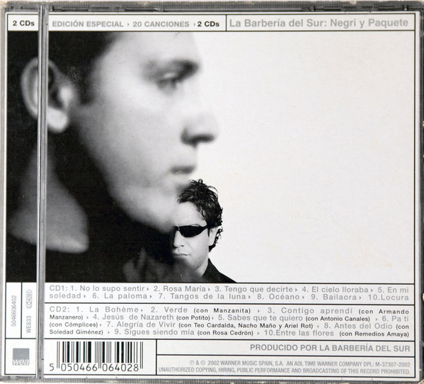 Portada - La barberia Del Sur - Paquete Y Negri (2002)