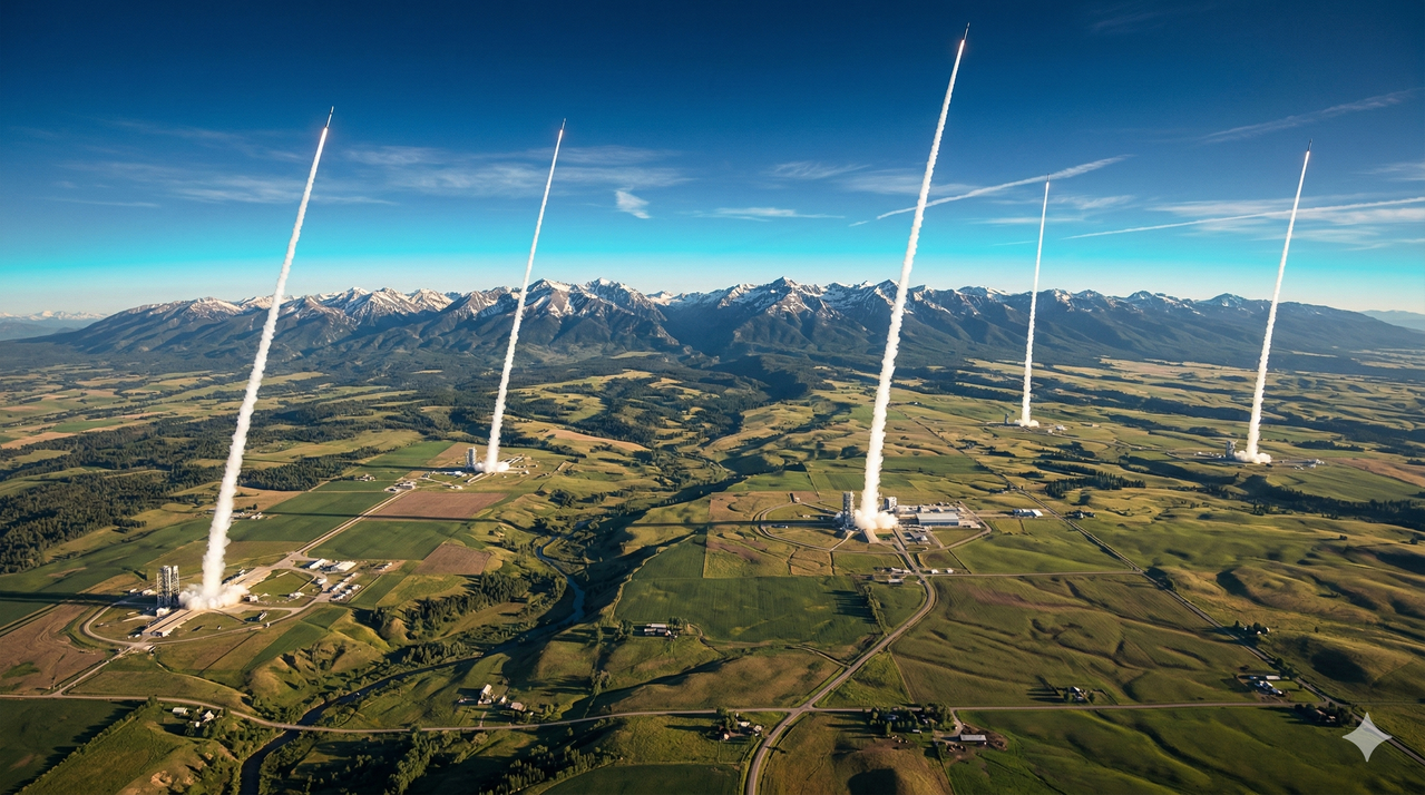 Nationwide rocket launches