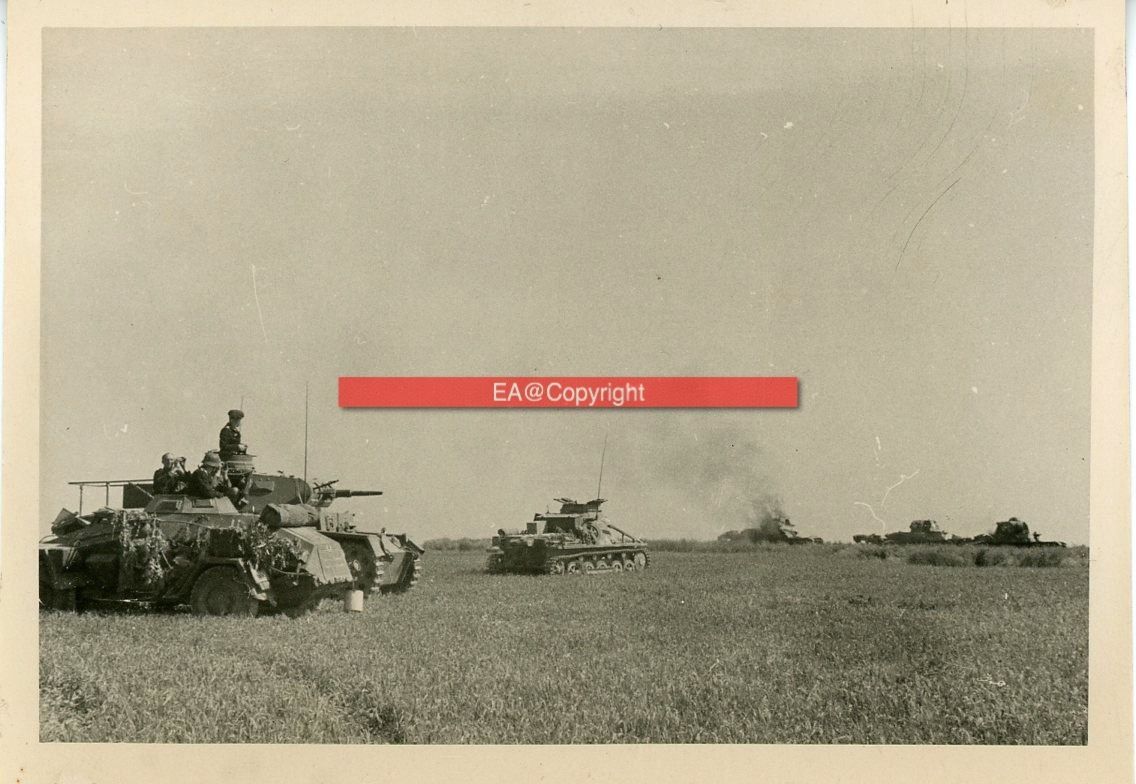 Panzer Tank Panzerspähwagen Kämpfe Russland Foto
