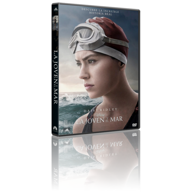 Portada - La Joven y El Mar [DVD9 Custom][Pal][Cast/Ing/Fra][Sub:Varios][Drama][2024]