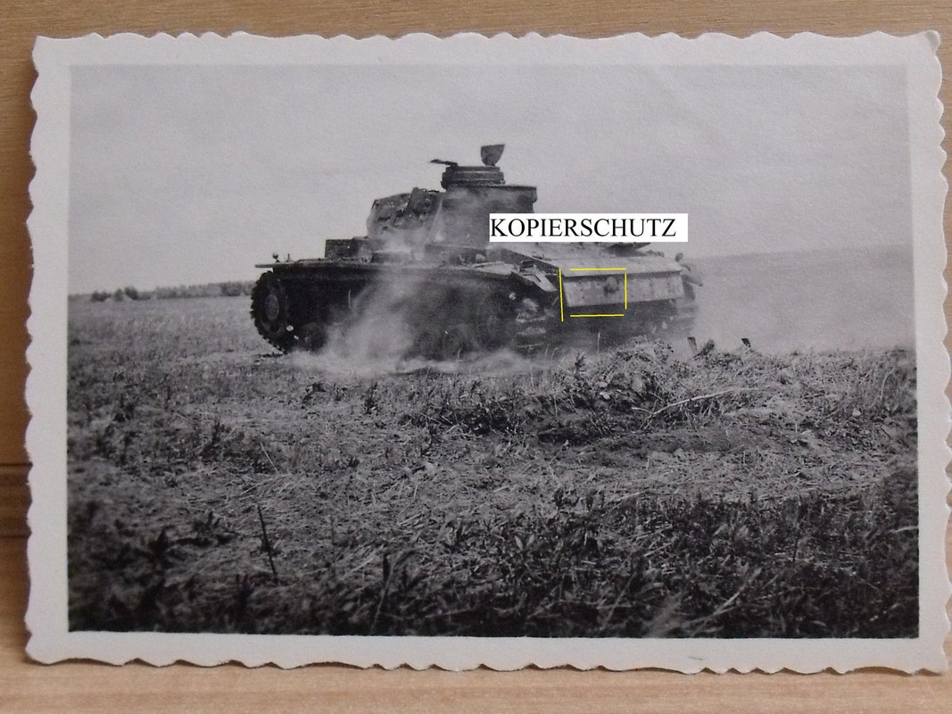 zerstörter Panzer - Russland