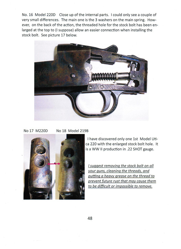 Savage 220D Action 1