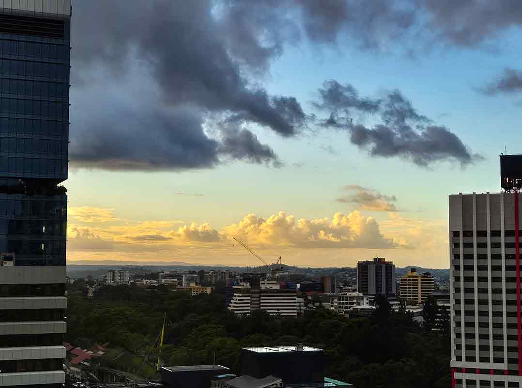 Evening sky