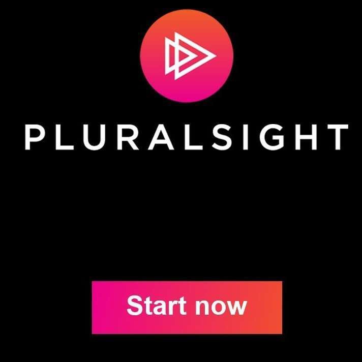 Pluralsight: Free Week, Más de 7000 Cursos (Desarrollador de software, Diseño, Seguridad Cibernética, Marketing y Más) [3 al 5 de febrero] 
