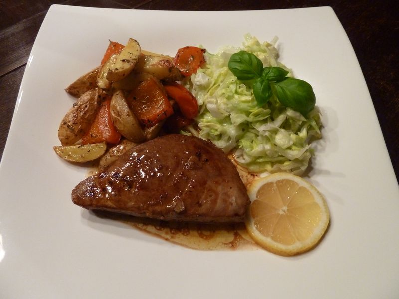 Thunfisch Ofengemüse
