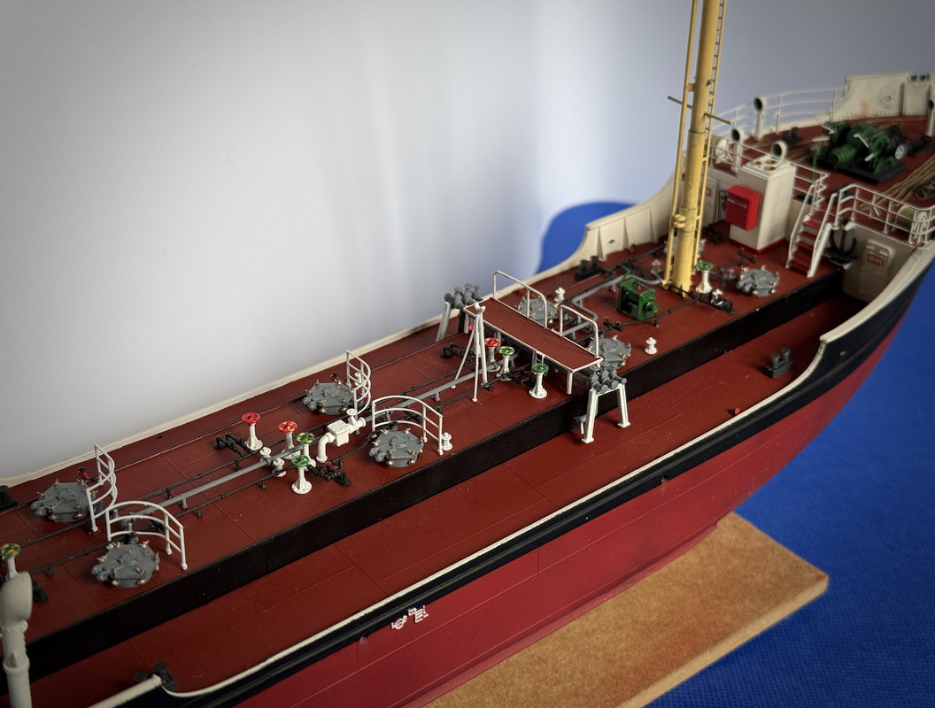 Ship model - Shell Welder - 1955 - UK Tanker Coaster - 3D Print - 1:100 20