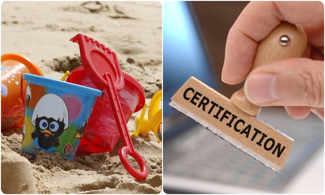 Toys certified Toys certified