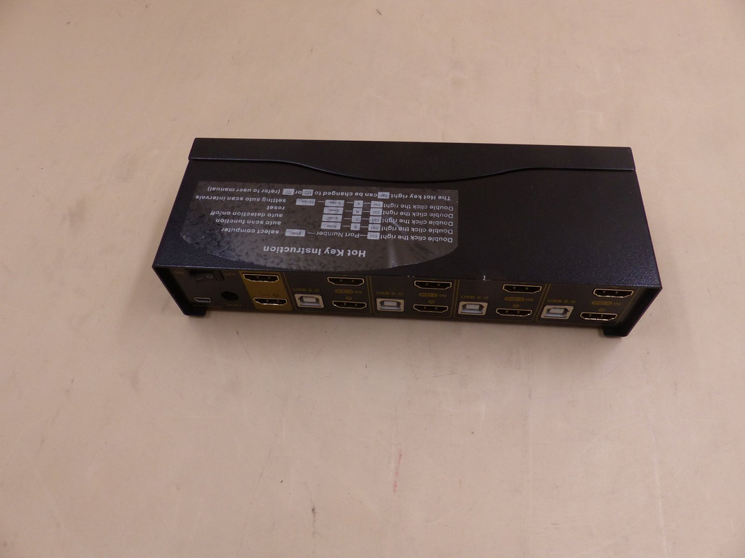 CKL 942HUA-1A EXTENDED DISPLAY DUAL MONITOR 60HZ 4K HDMI 4 PORT KVM SWITCH