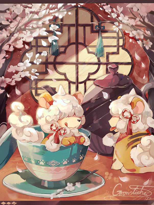 hisuian-growlithe-pokemon-drawn-by-coco7