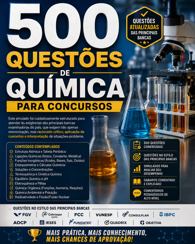500 Questões Química