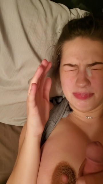 Amateur Teen Facial Cumshot 8192 1