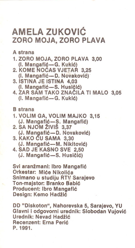 Amela Zukovic 1991 kz