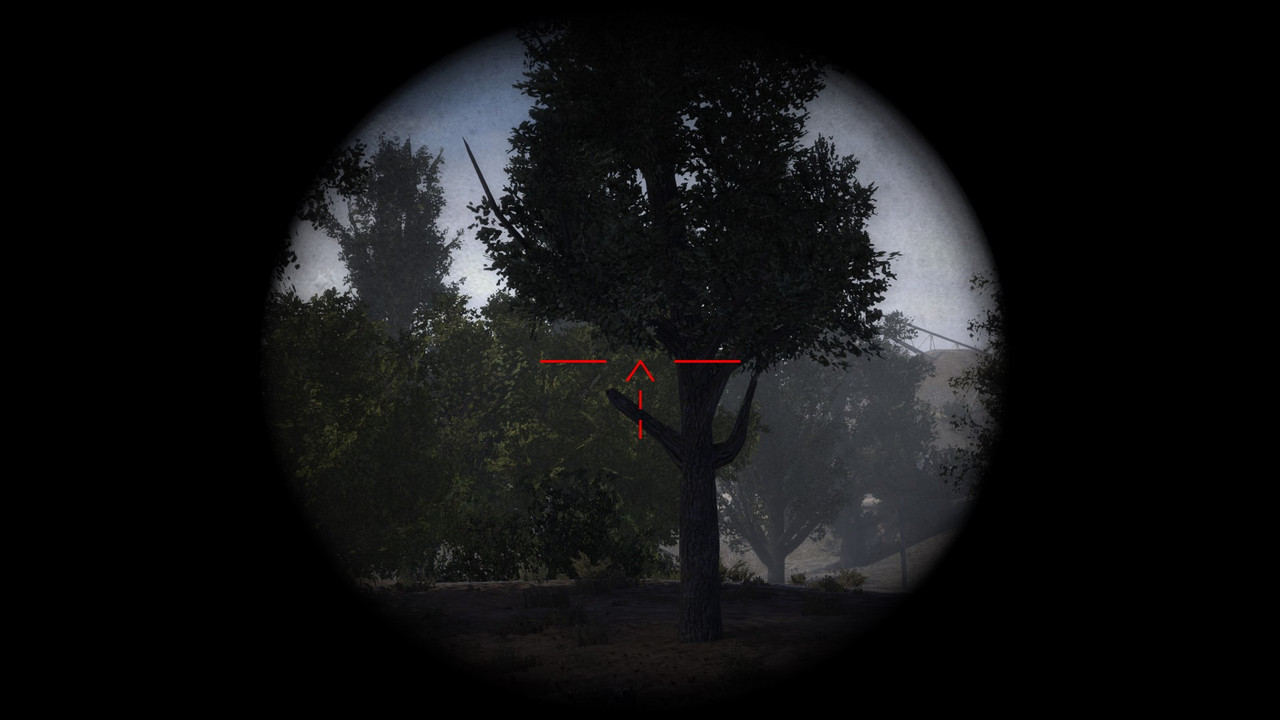 Глушитель и ПН-23 в прицеливании