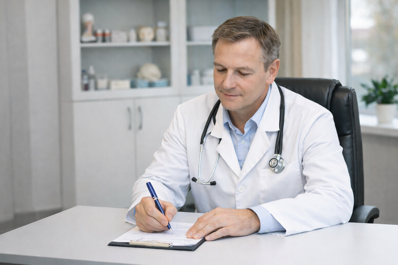 врач в клинике превентивной медицины